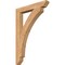 Ekena Millwork Thorton Slat Smooth Bracket, Western Red Cedar, 3 1/2"W x 26"D x 38"H BKT04X26X38THR06SWR - alternate 1